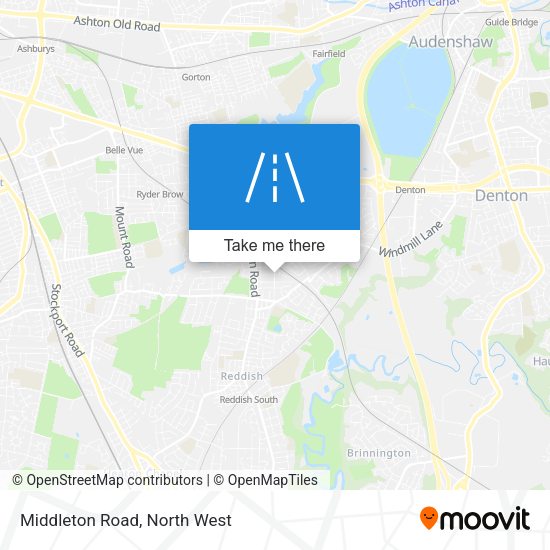 Middleton Road map