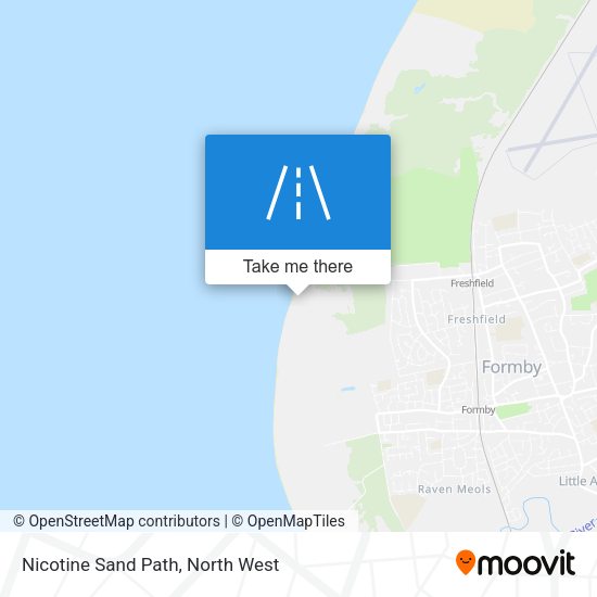 Nicotine Sand Path map