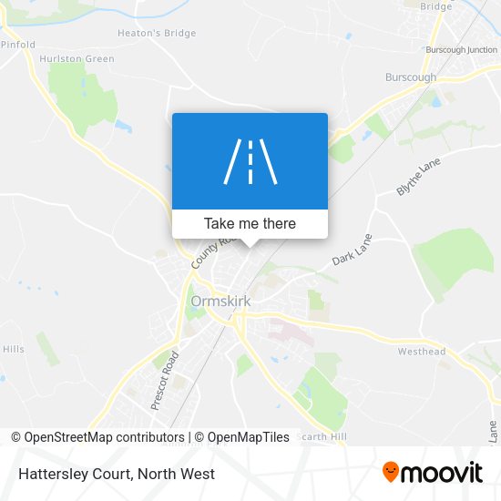 Hattersley Court map