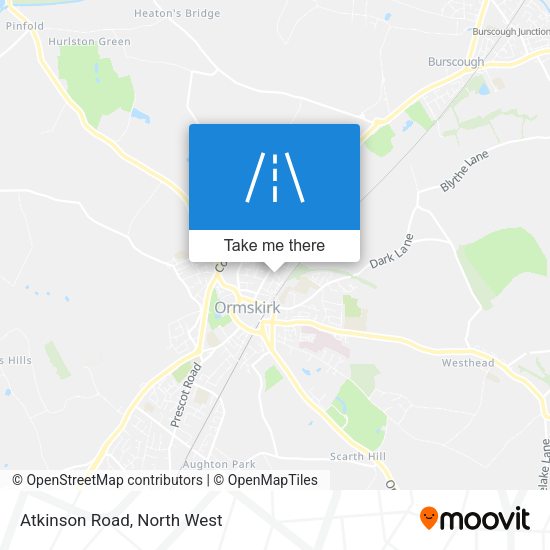 Atkinson Road map