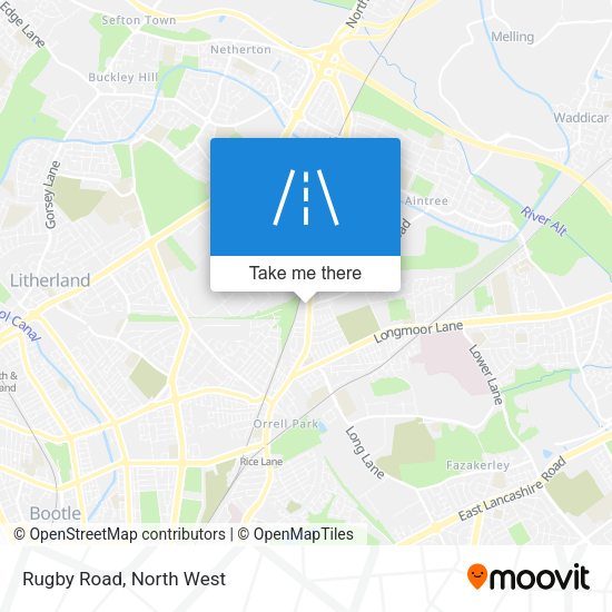 Rugby Road map