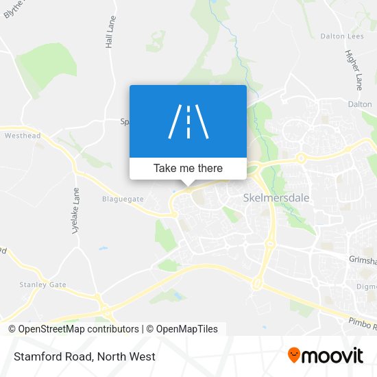 Stamford Road map