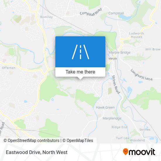Eastwood Drive map