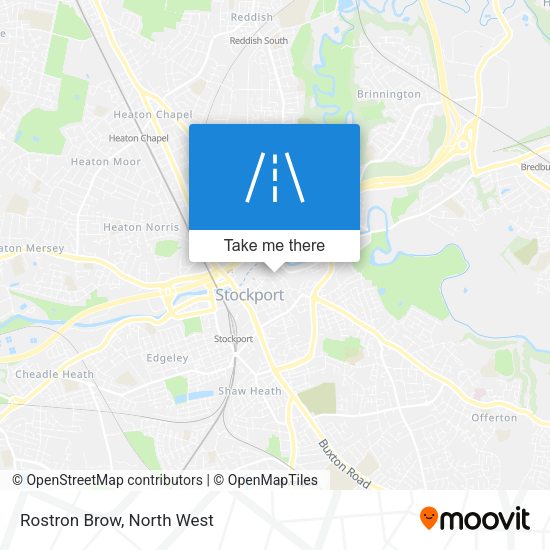 Rostron Brow map