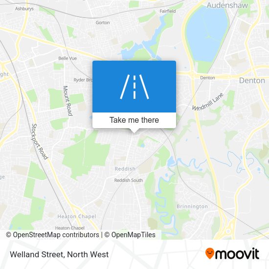 Welland Street map