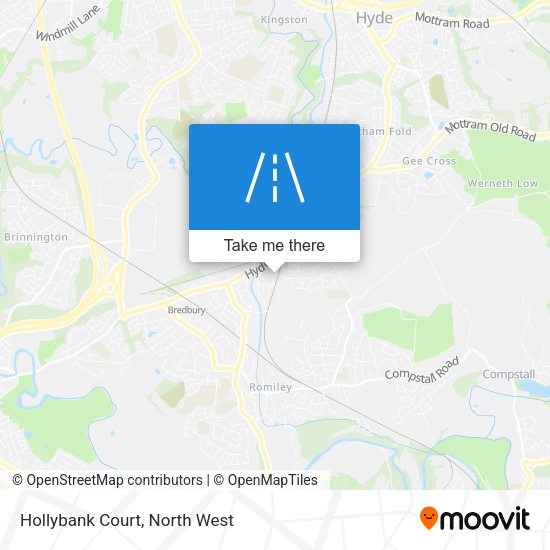 Hollybank Court map
