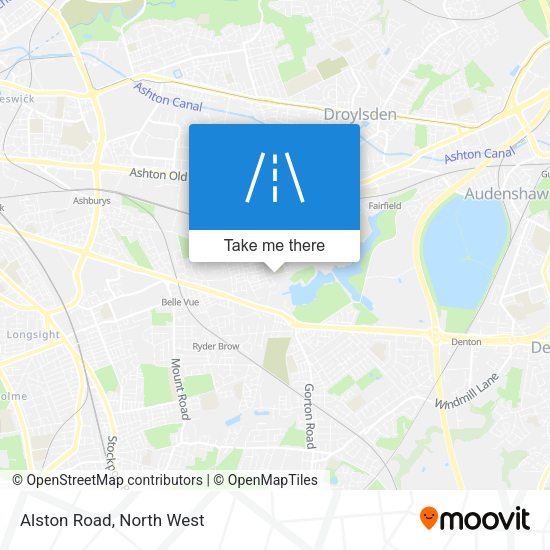 Alston Road map