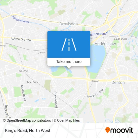 King's Road map