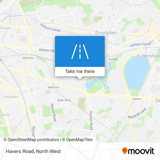 Havers Road map