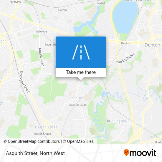 Asquith Street map