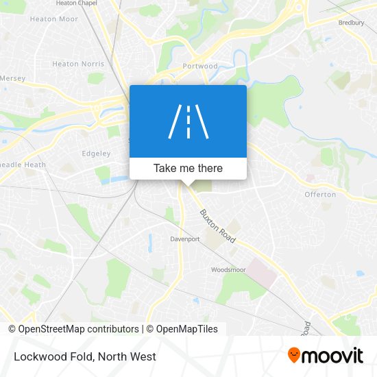 Lockwood Fold map
