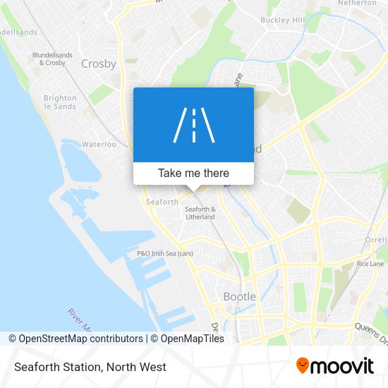 Seaforth Station map