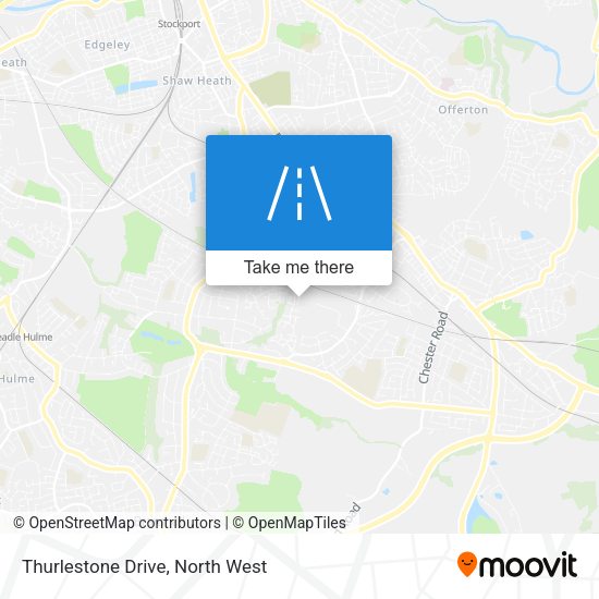 Thurlestone Drive map