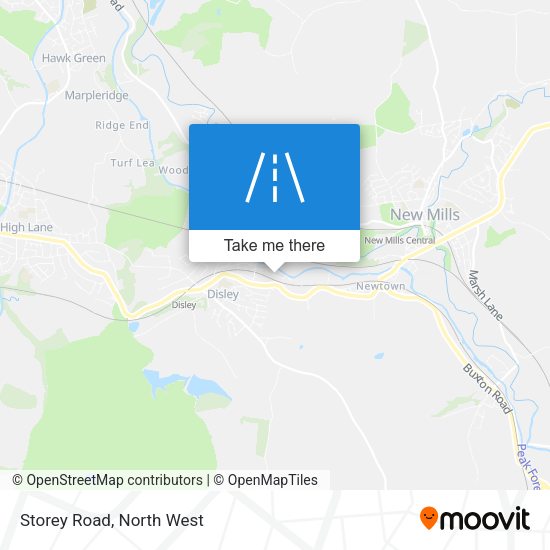 Storey Road map