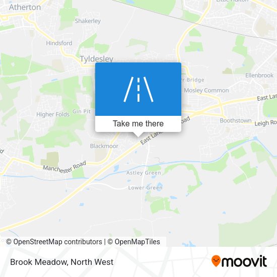 Brook Meadow map
