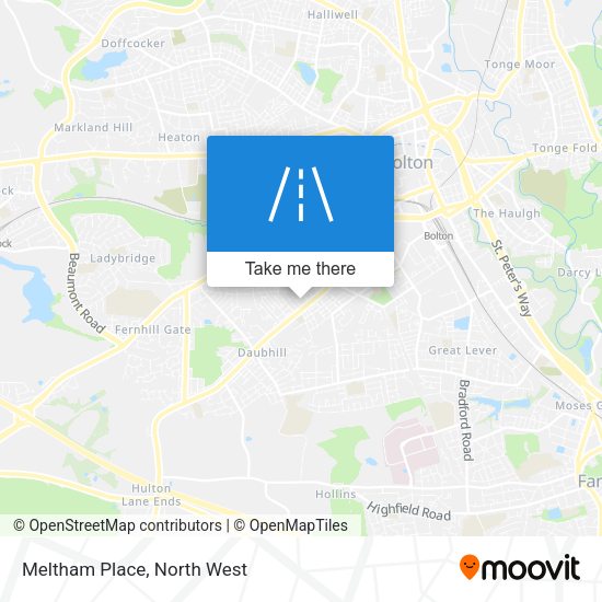 Meltham Place map