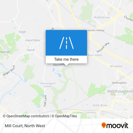 Mill Court map