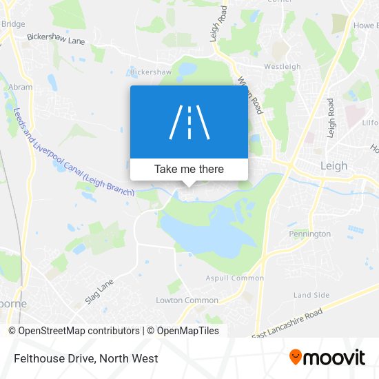 Felthouse Drive map
