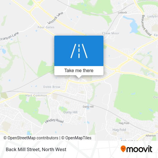 Back Mill Street map