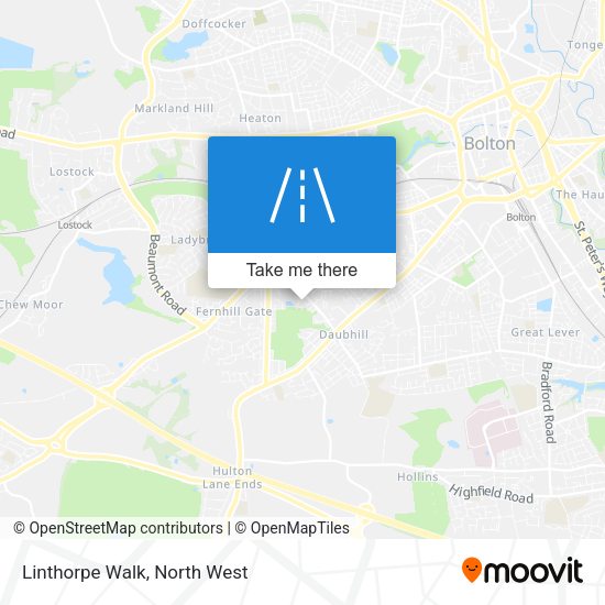 Linthorpe Walk map