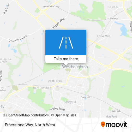 Etherstone Way map