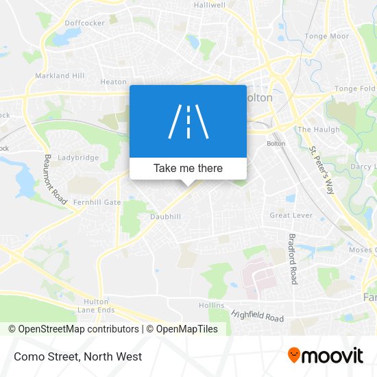 Como Street map