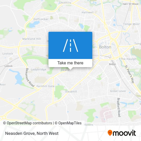 Neasden Grove map