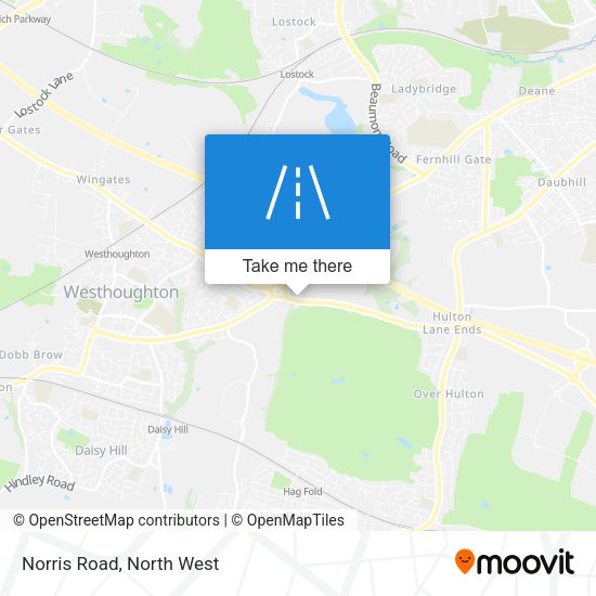 Norris Road map