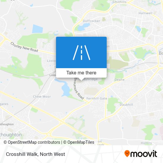 Crosshill Walk map