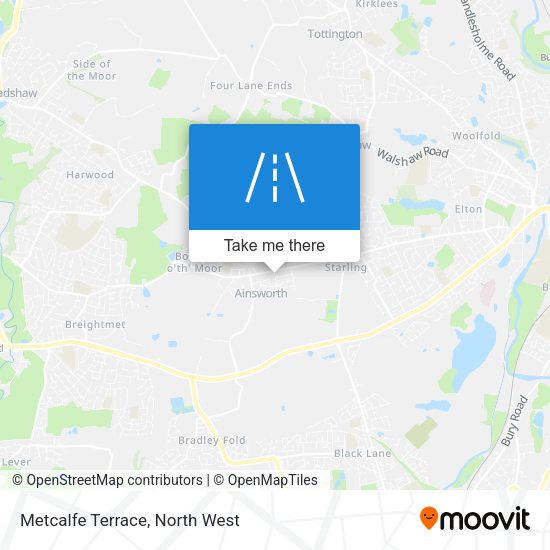 Metcalfe Terrace map