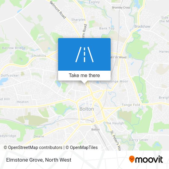 Elmstone Grove map