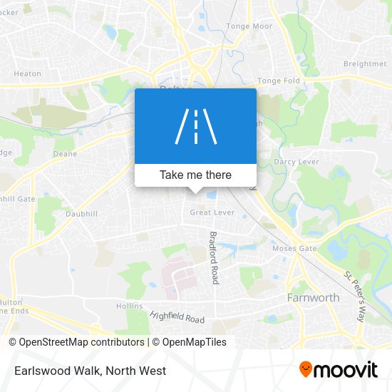 Earlswood Walk map