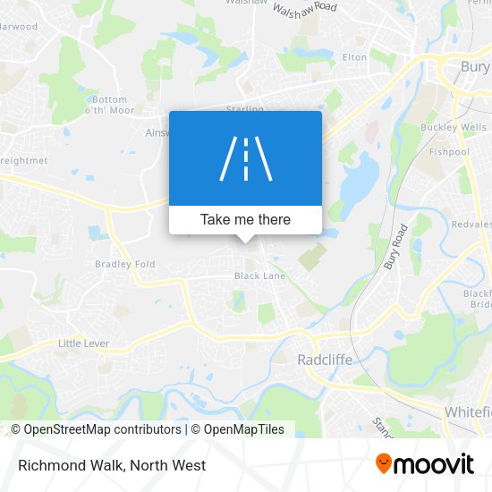 Richmond Walk map