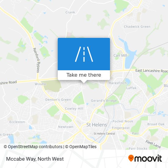 Mccabe Way map