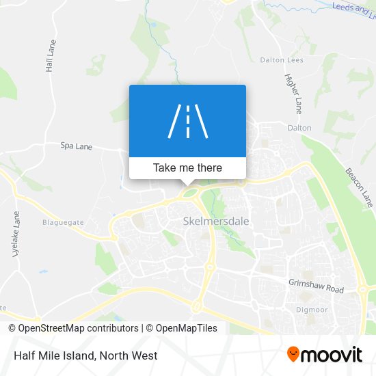 Half Mile Island map