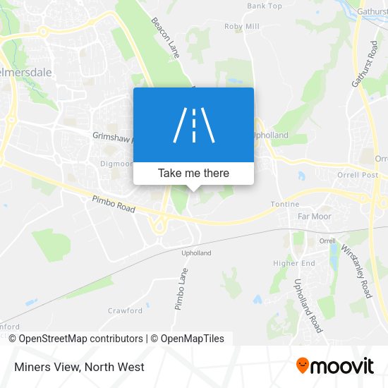 Miners View map