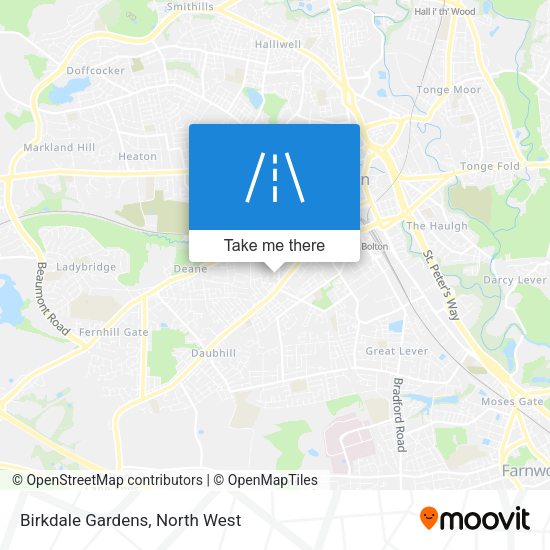 Birkdale Gardens map