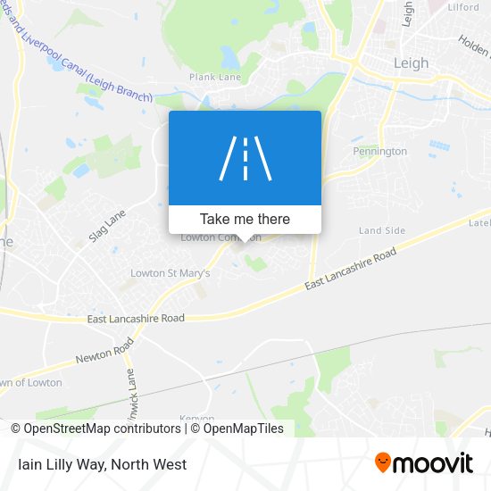 Iain Lilly Way map
