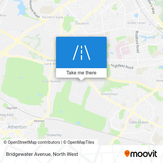 Bridgewater Avenue map