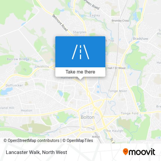 Lancaster Walk map