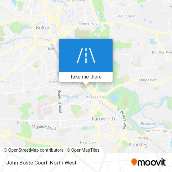 John Boste Court map