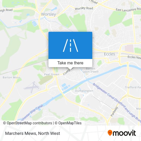 Marchers Mews map