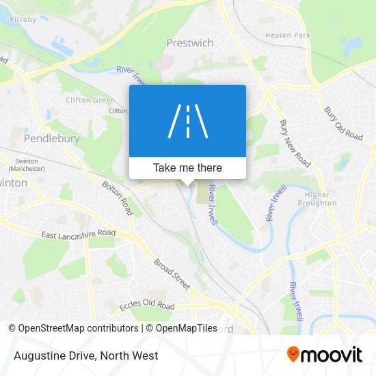 Augustine Drive map