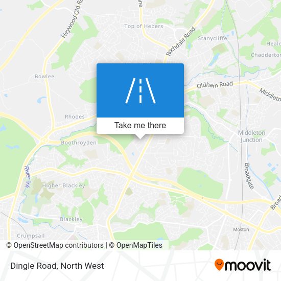 Dingle Road map