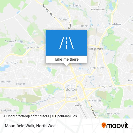 Mountfield Walk map