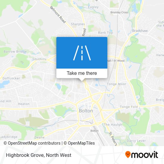 Highbrook Grove map