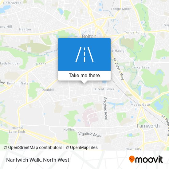 Nantwich Walk map