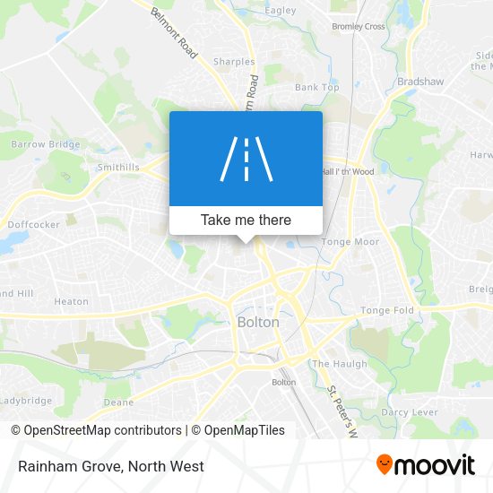 Rainham Grove map
