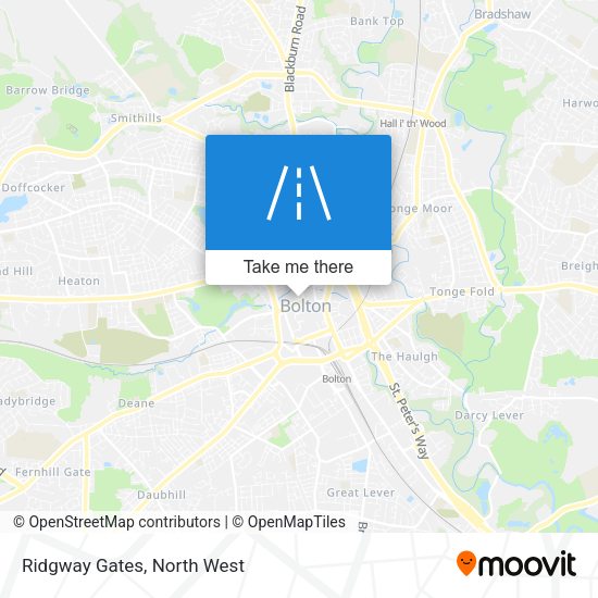 Ridgway Gates map