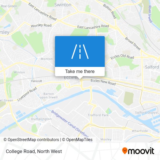 College Road map
